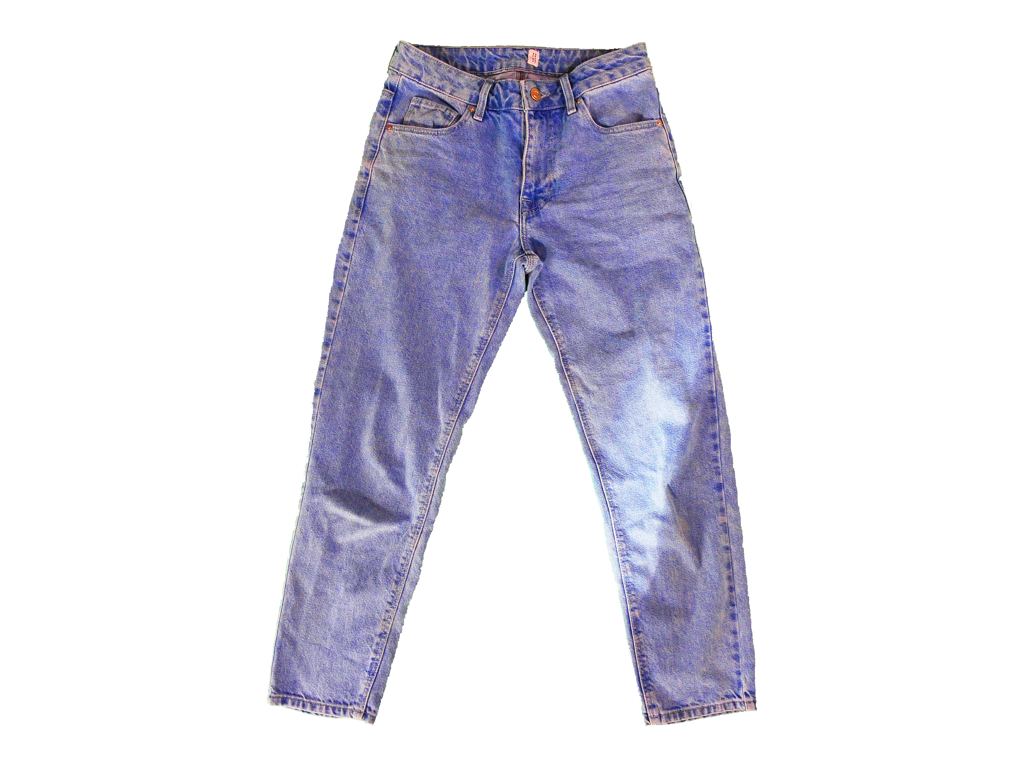 tapered jeans // sky blue