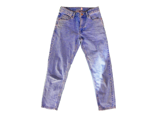 tapered jeans // sky blue